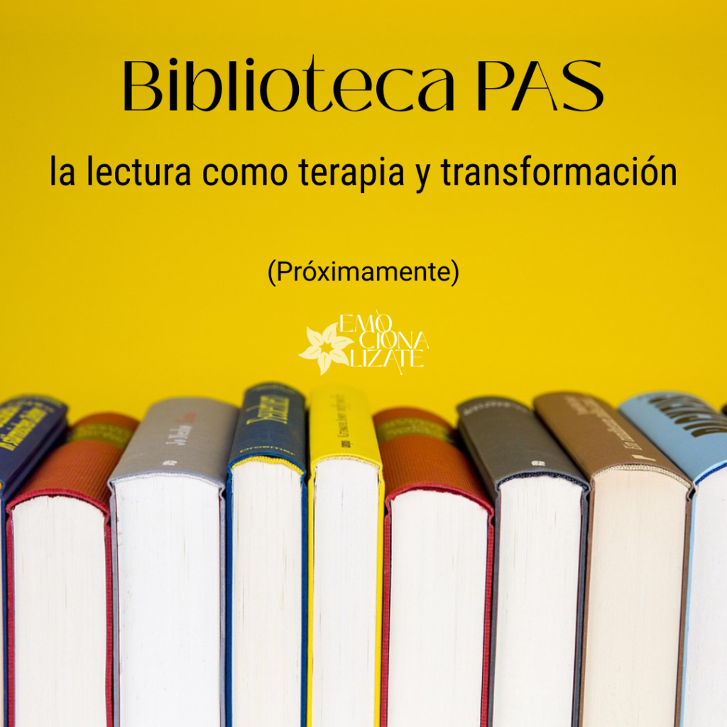 Biblioteca PAS: la lectura como terapia y transformación. (Próximamente)