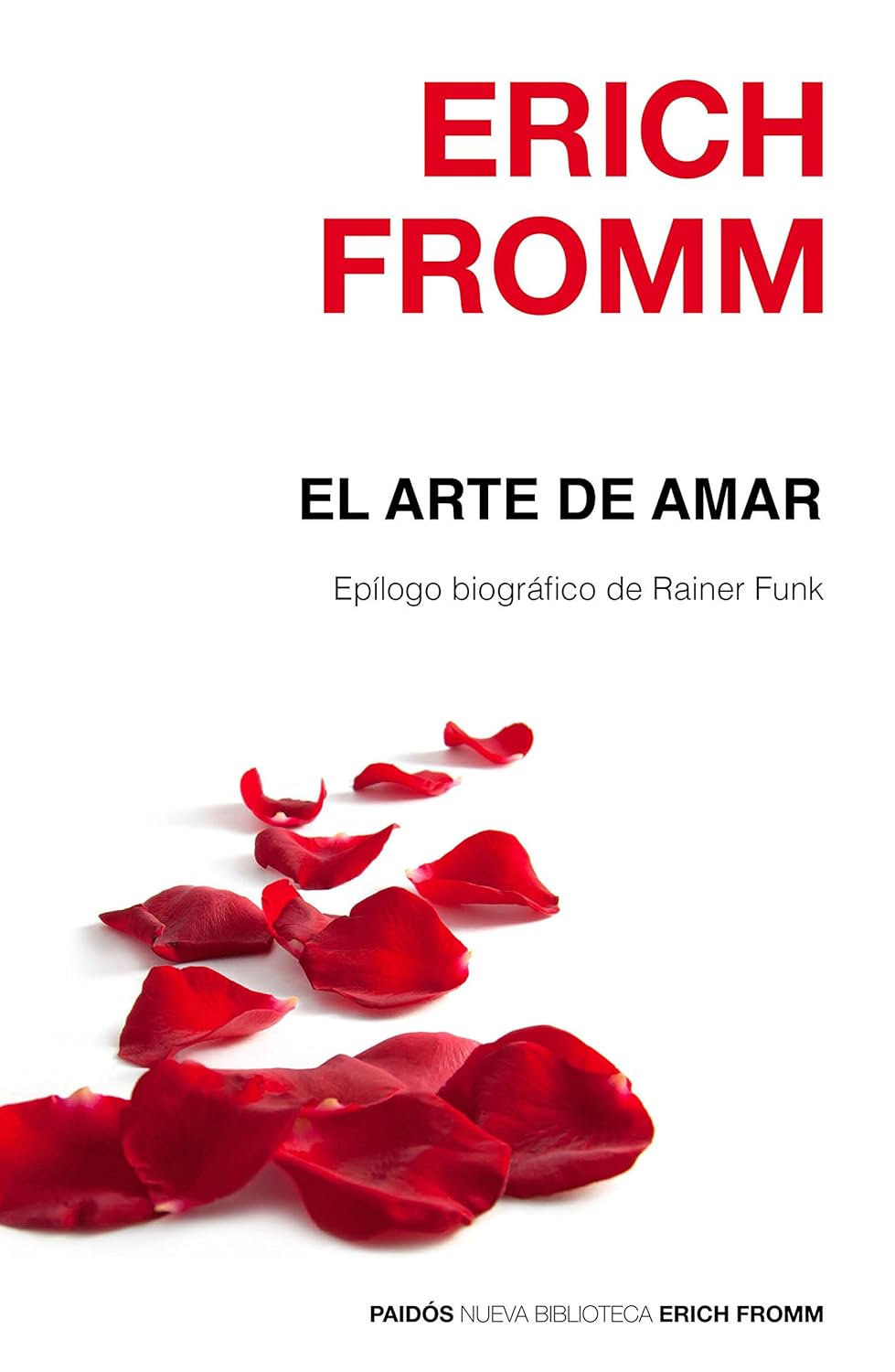 Portada del libro: "El arte de amar", de Erich Fromm